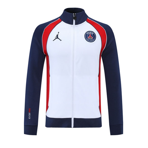 Veste PSG Jordan 2021-2022 Blanc Pas Cher